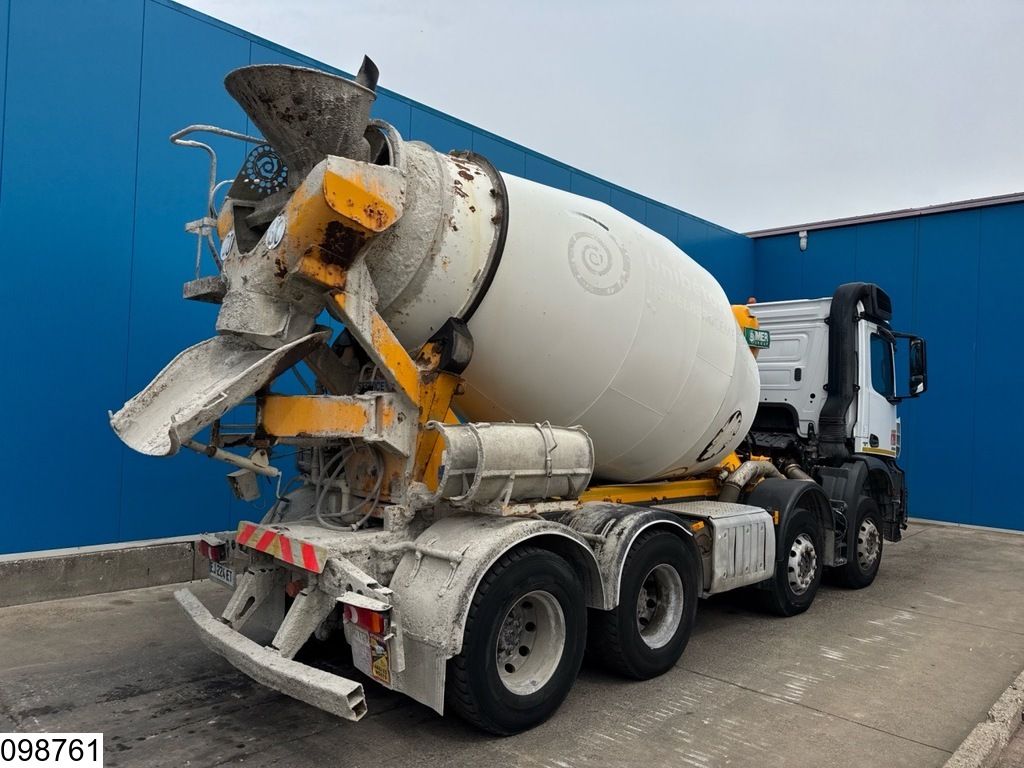 Mercedes Arocs 3236 8x4, EURO 6, Imer, 8,5M3