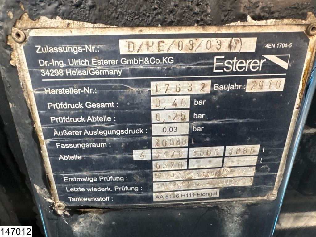 MAN TGS 26 400 6x2, EURO 5, 18650 Liter, 4 Comp