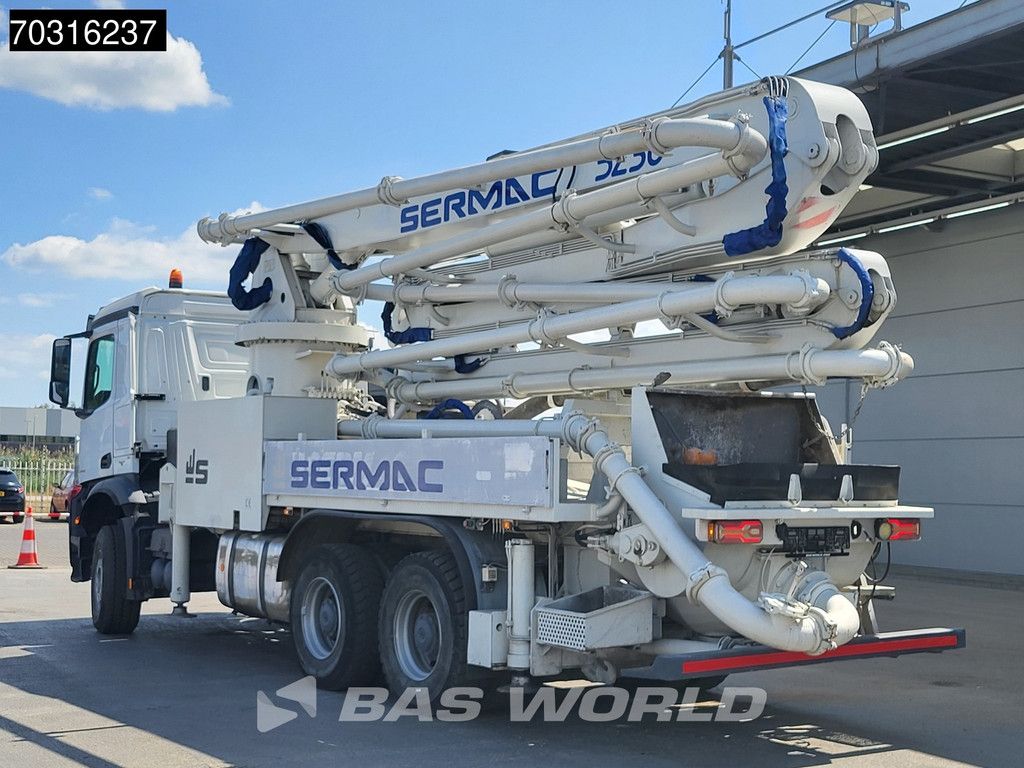 Mercedes Arocs 3342 6X4 SERMAC 5Z36 Concrete Pump Full Steel Euro 6