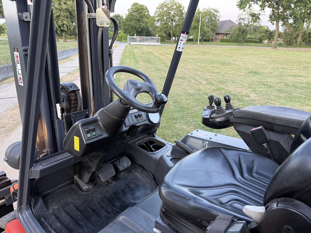 Linde E30/03 S triplex freelift Sideshift 3500uur BJ2009