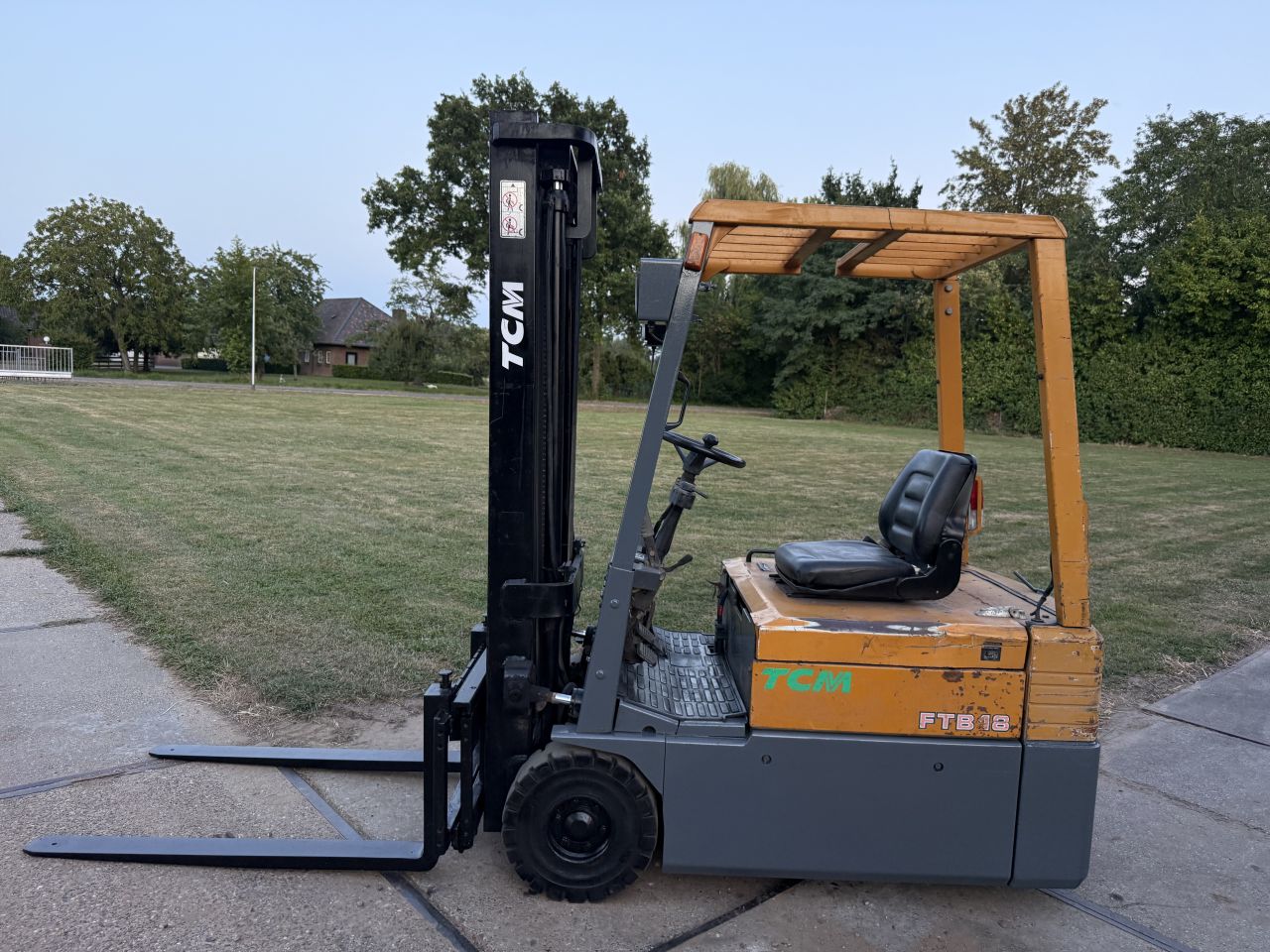 TCM 1800KG elektrische heftruck Sideshift goede accu