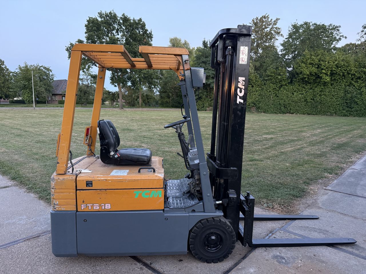 TCM 1800KG elektrische heftruck Sideshift goede accu