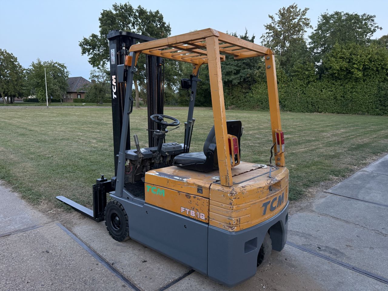 TCM 1800KG elektrische heftruck Sideshift goede accu