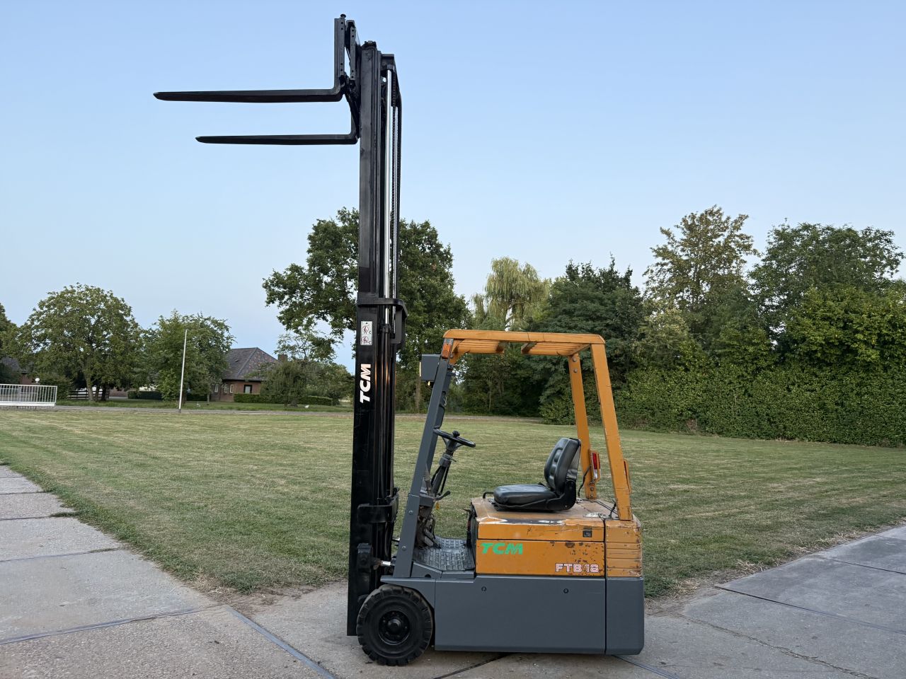 TCM 1800KG elektrische heftruck Sideshift goede accu