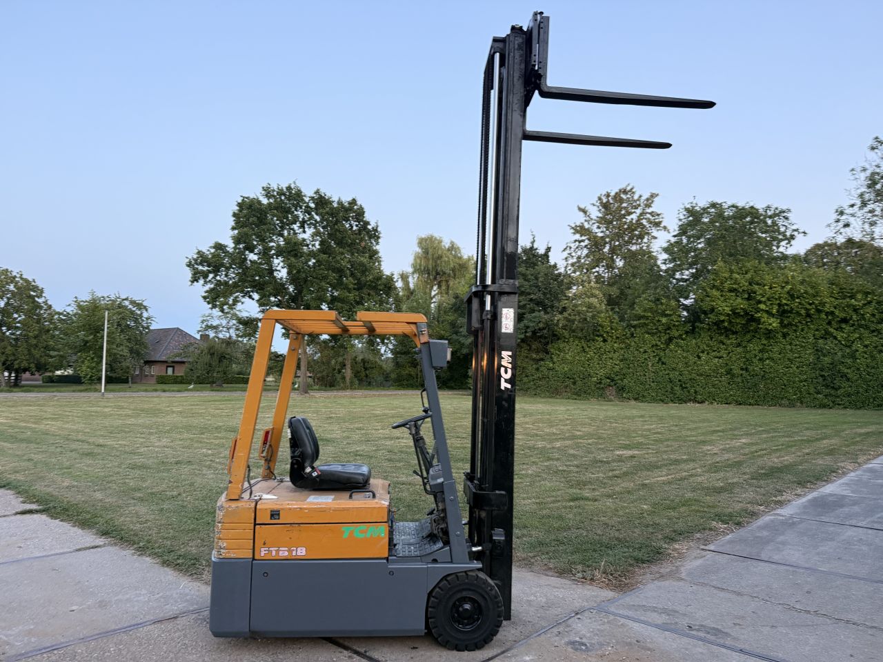 TCM 1800KG elektrische heftruck Sideshift goede accu
