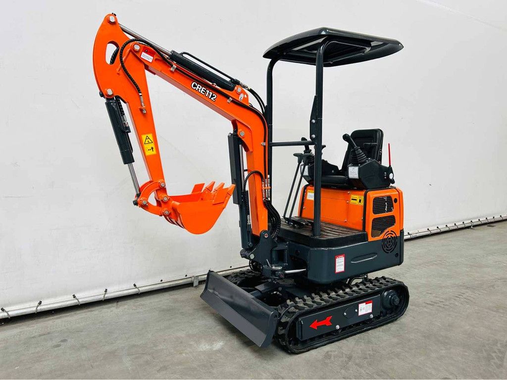 Minigraver RTE CRE112 Diesel 11.7pk 2025 Nieuw