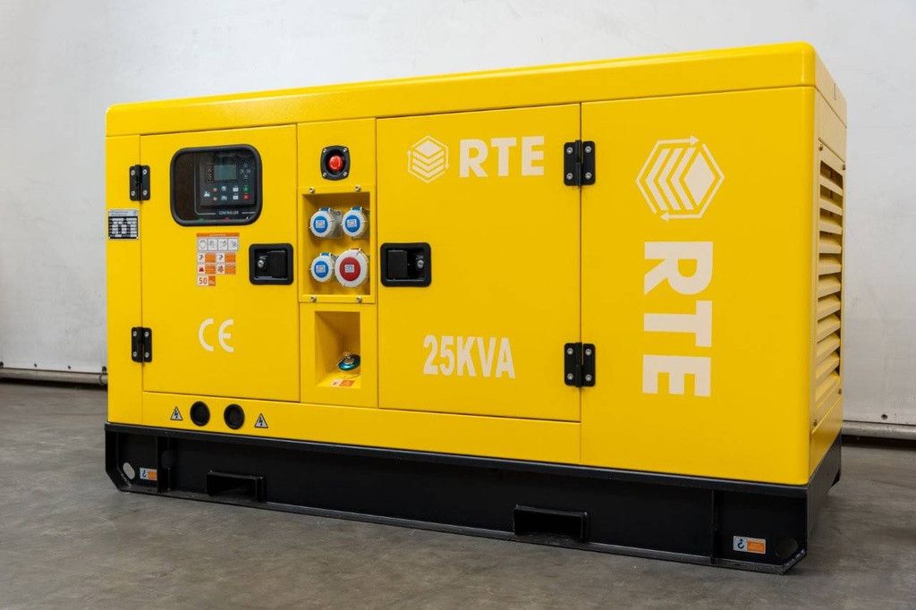 Generator RTE 7423 Diesel 25kVA 2026 Neu
