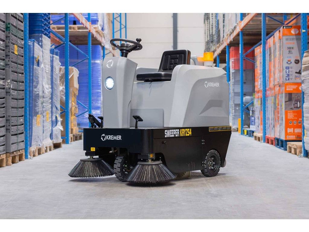 Kremer KRYZS4 Aufsitz-Elektrokehrmaschine 700W 2025 Neu