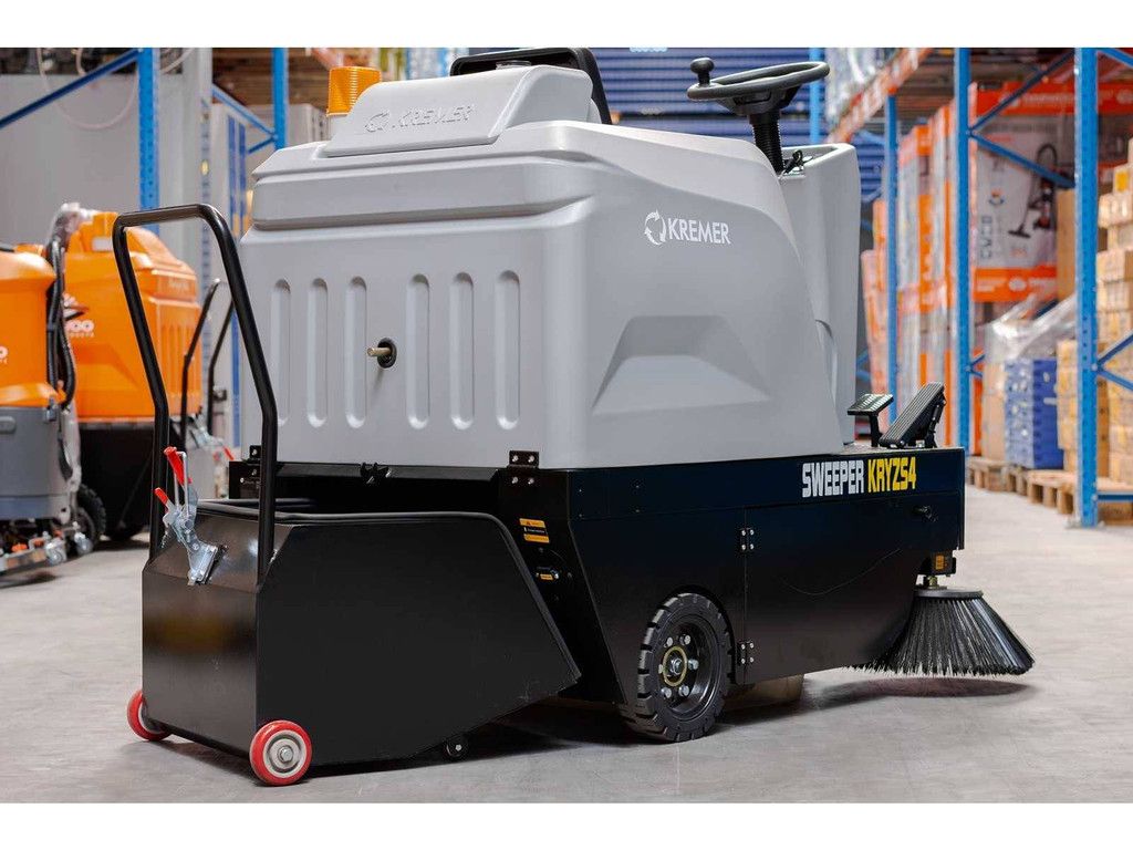 Kremer KRYZS4 Aufsitz-Elektrokehrmaschine 700W 2025 Neu