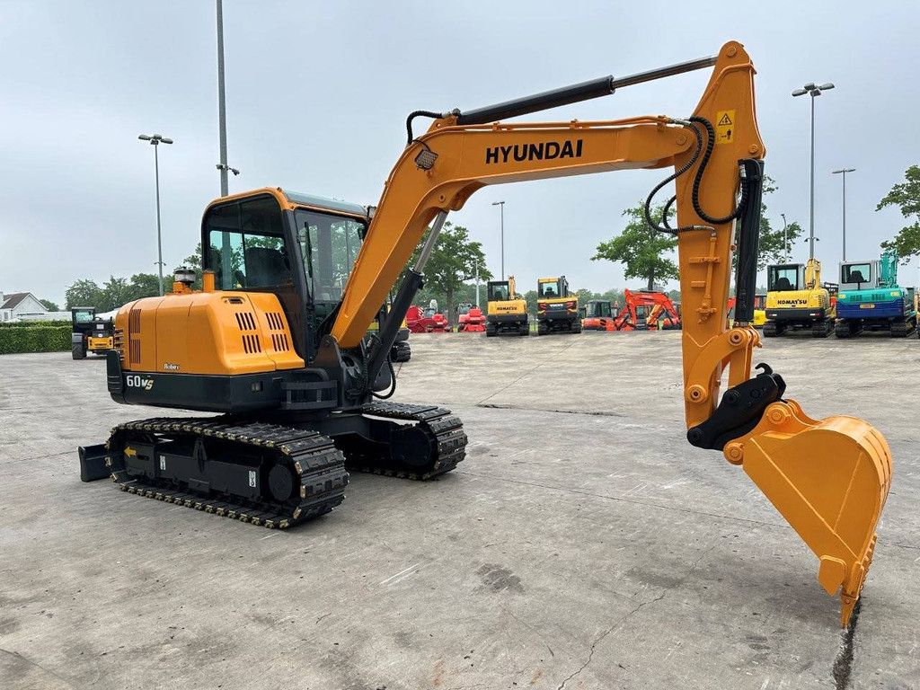 Midi excavator Hyundai R60VS Diesel 2016