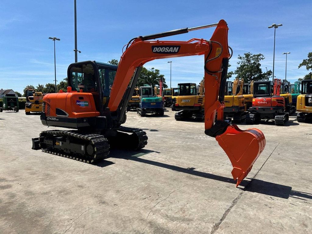 Doosan DX55-9C Diesel Midi Excavator 2018