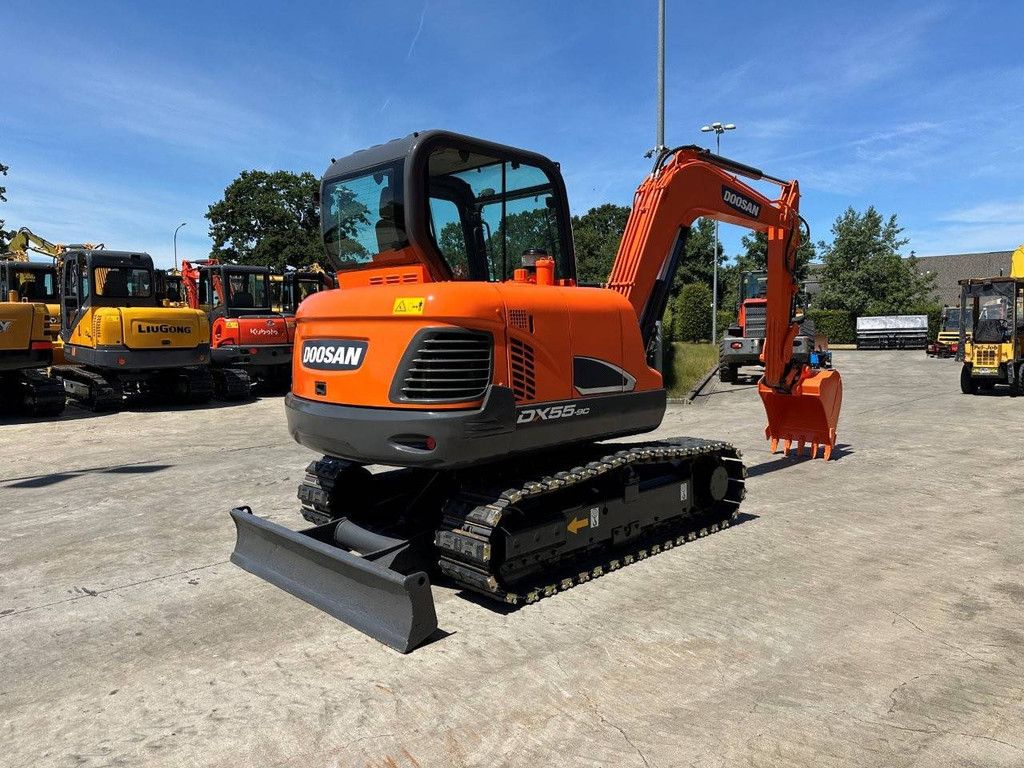 Doosan DX55-9C Diesel Midi Excavator 2018