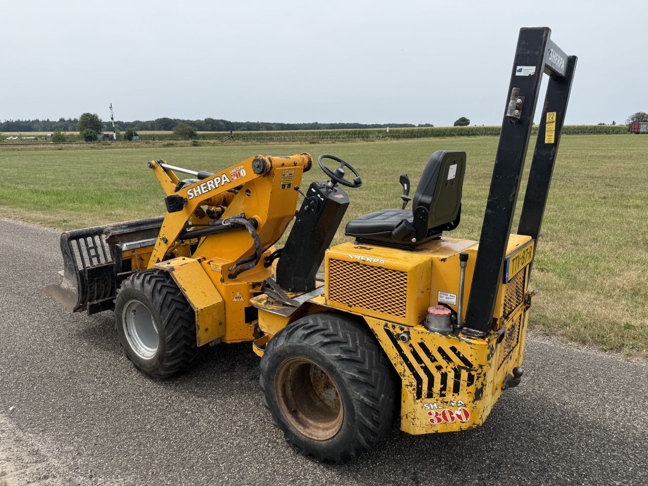 Sherpa 300 mini shovel. Giant, Weidemann, minishovel
