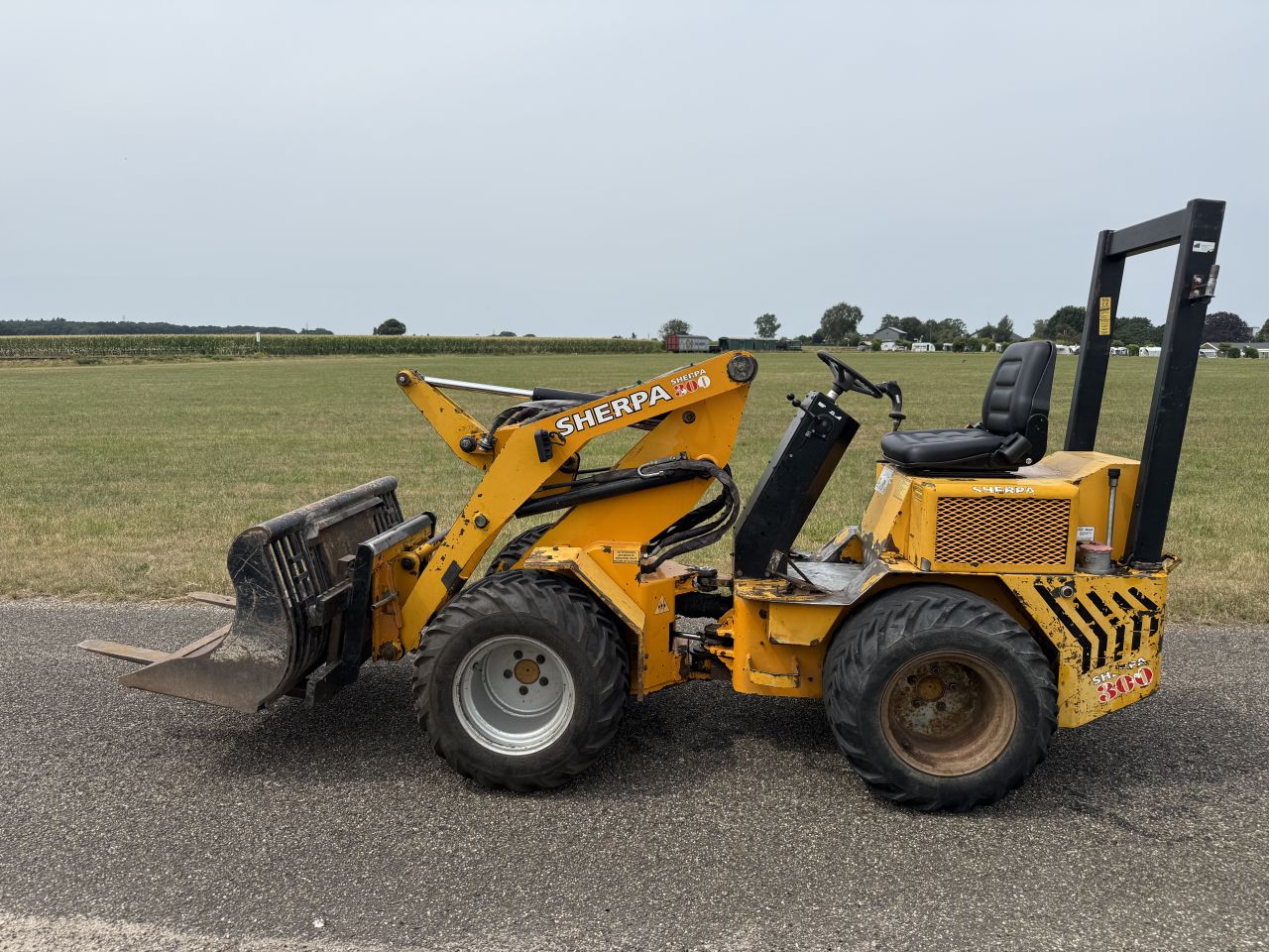 Sherpa 300 mini shovel. Giant, Weidemann, minishovel