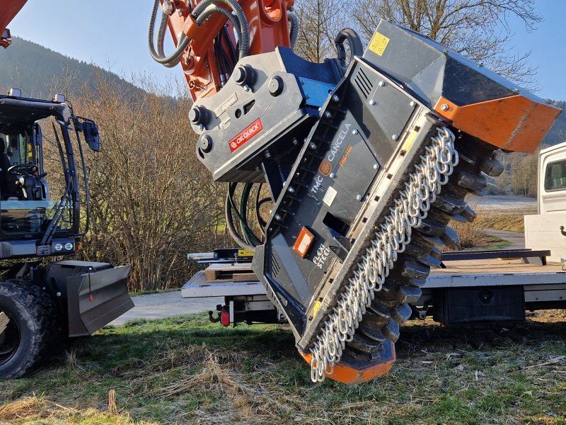 TMC Cancela THE-100 Hydraulischer Forstmulcher /Forstmulchkopf für Bagger