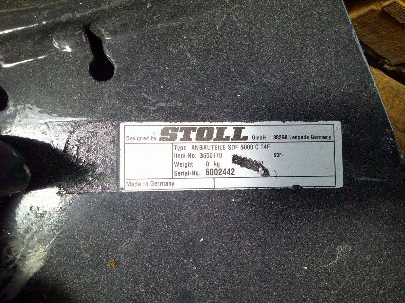 Stoll Frontladeranbauteile 2-teilig, Deutz Serie 6000