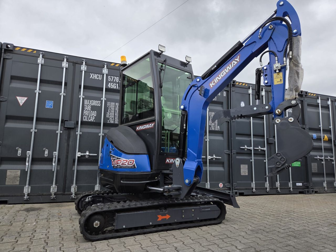 VIP20 KUBOTA 2-Tons Minigraver Betaal Bij Levering KINGWAY