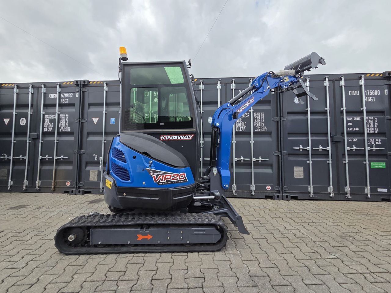 VIP20 KUBOTA 2-Tons Minigraver Betaal Bij Levering KINGWAY