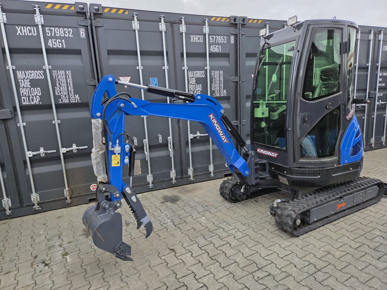 VIP20 KUBOTA 2-Tons Minigraver Betaal Bij Levering KINGWAY