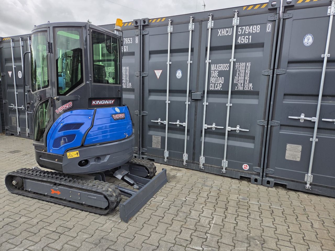 VIP20 KUBOTA 2-Tons Minigraver Betaal Bij Levering KINGWAY