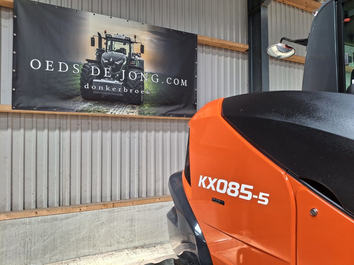 Kubota KX085-5 2P, midigraver, midikraan, BJ2026, Airco, Nieuw!