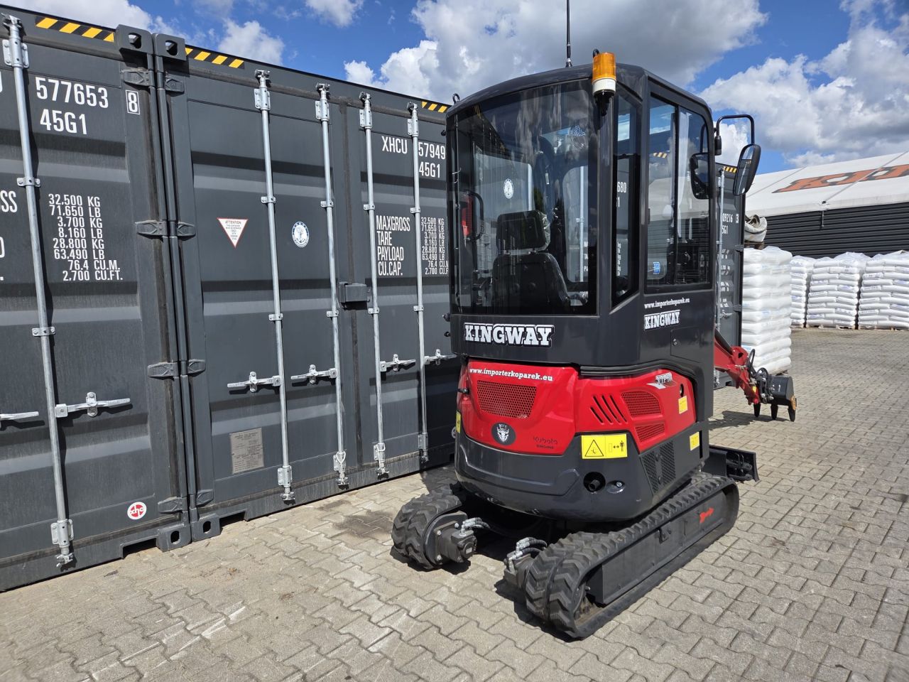 KINGWAY VIP18 Minigraver | Kubota | Betaal bij Levering β¬15.900
