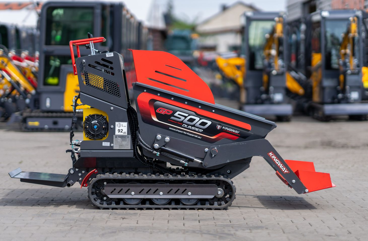 GP500 Dumper Voorlader KINGWAY Betaal bij levering