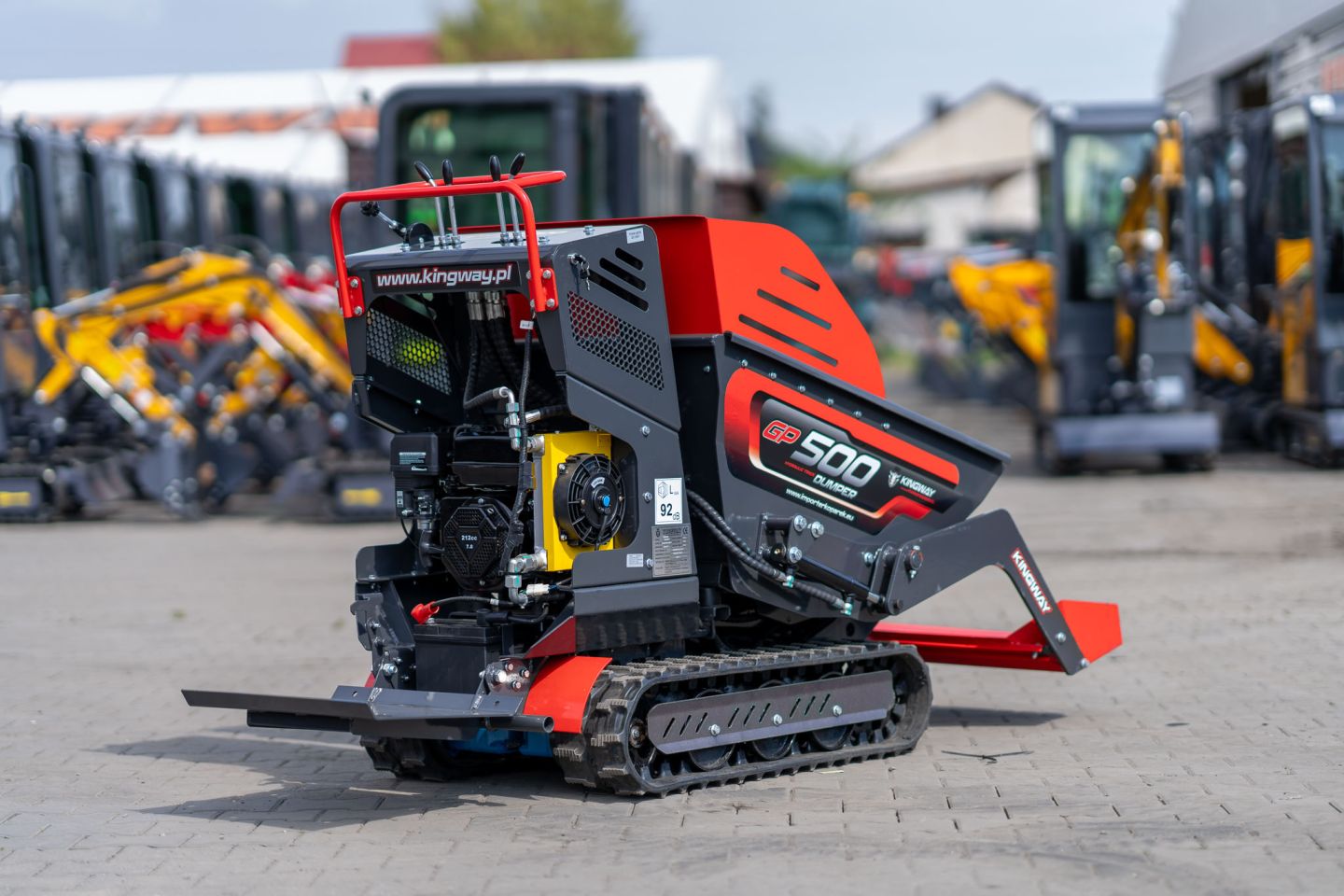 GP500 Dumper Voorlader KINGWAY Betaal bij levering