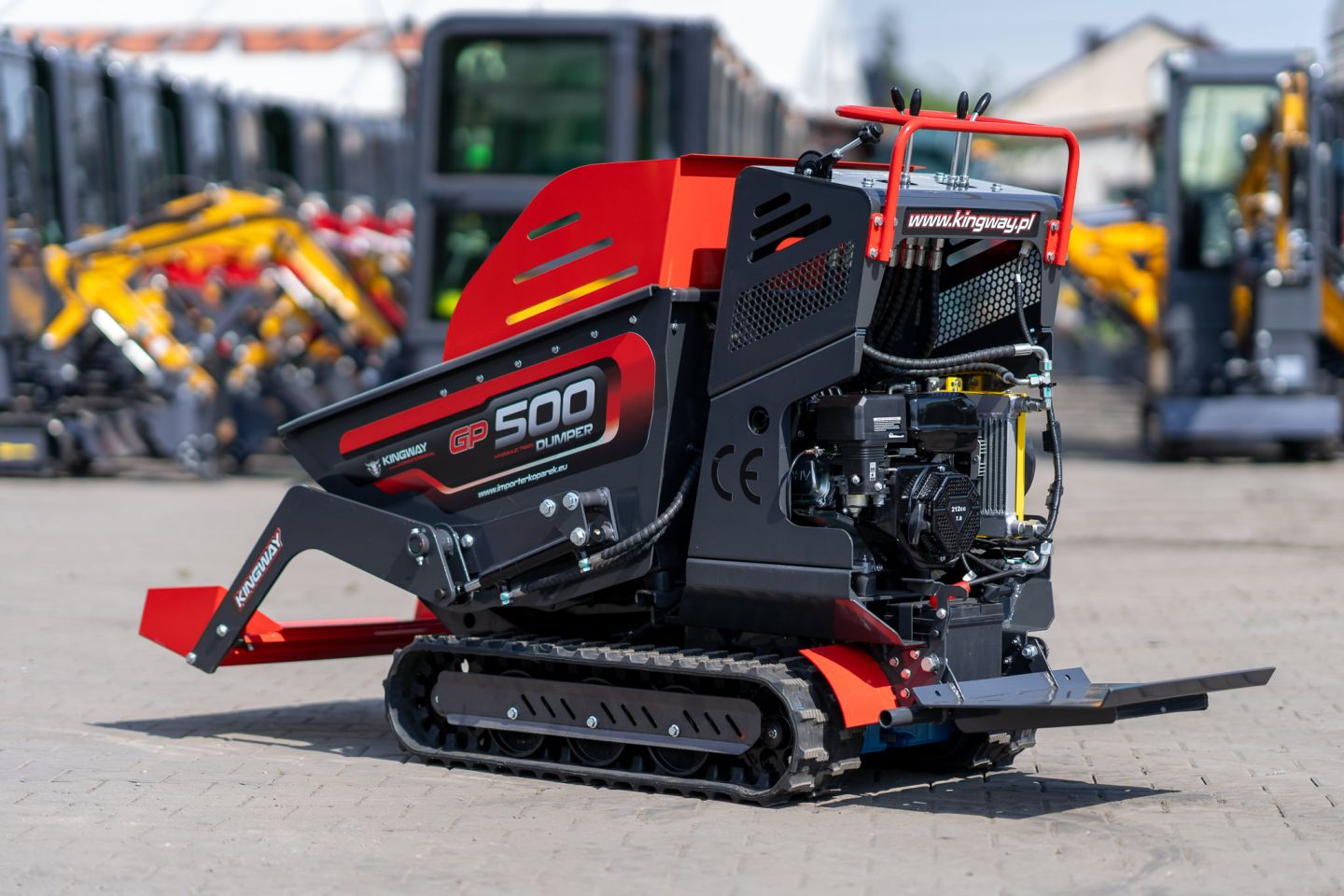 GP500 Dumper Voorlader KINGWAY Betaal bij levering