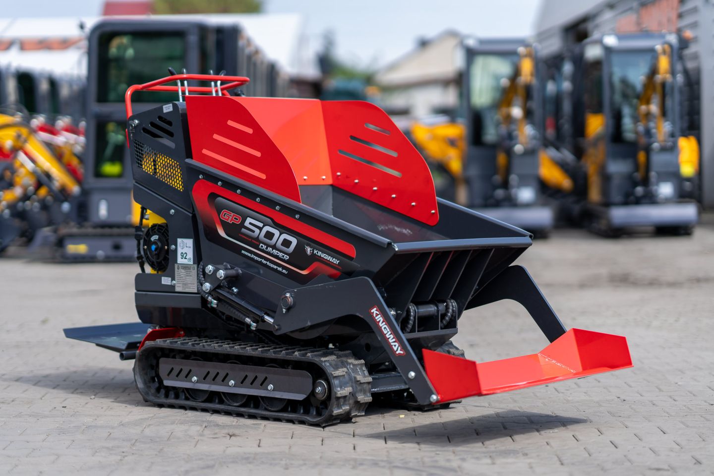 GP500 Dumper Voorlader KINGWAY Betaal bij levering
