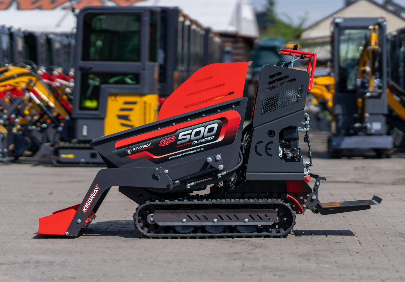 GP500 Dumper Voorlader KINGWAY Betaal bij levering