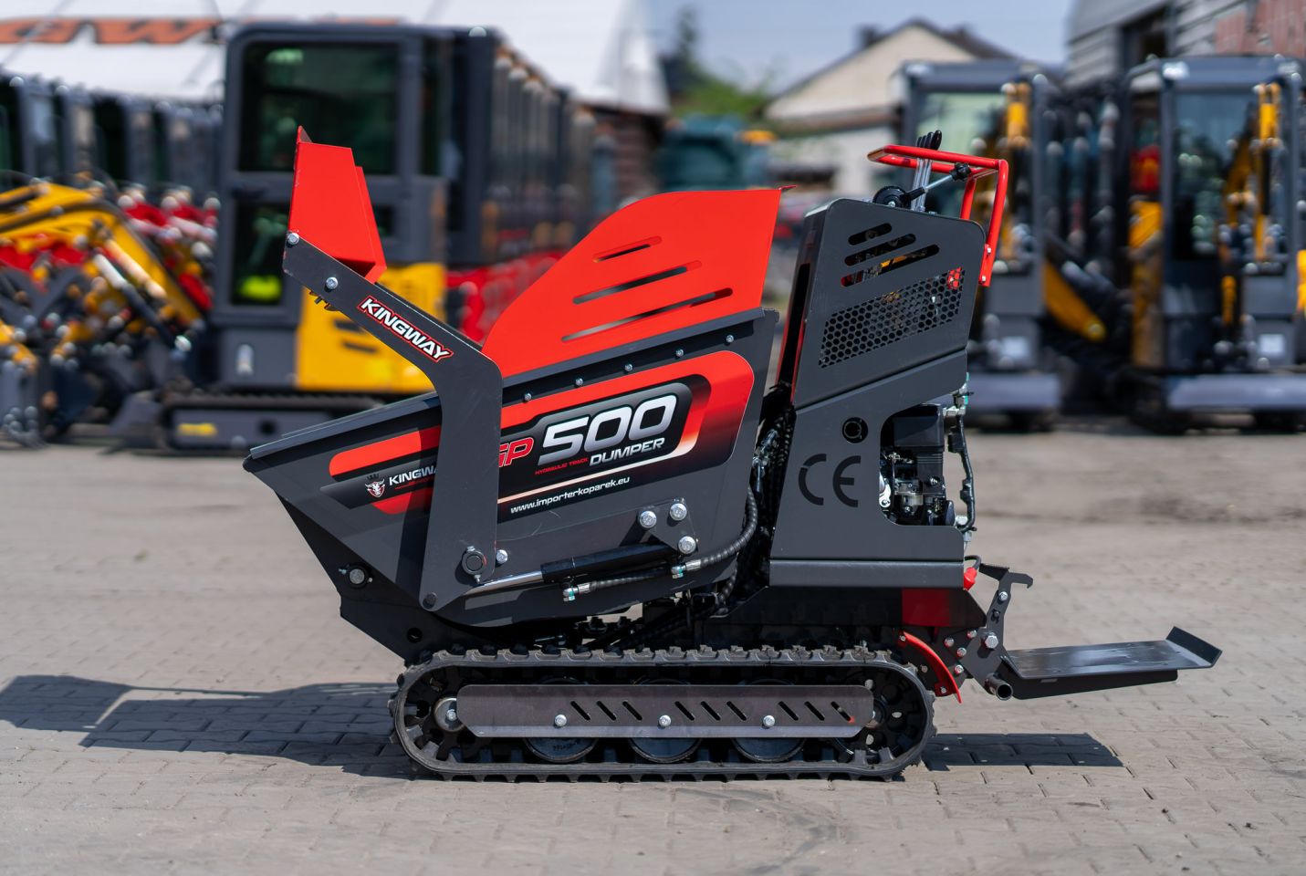 GP500 Dumper Voorlader KINGWAY Betaal bij levering