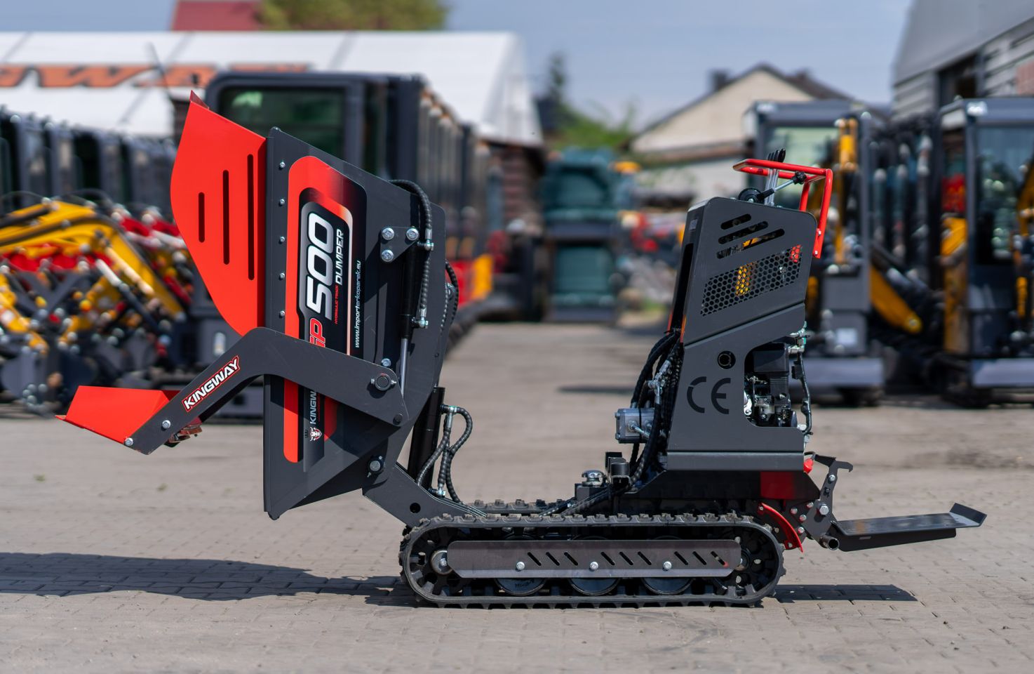 GP500 Dumper Voorlader KINGWAY Betaal bij levering