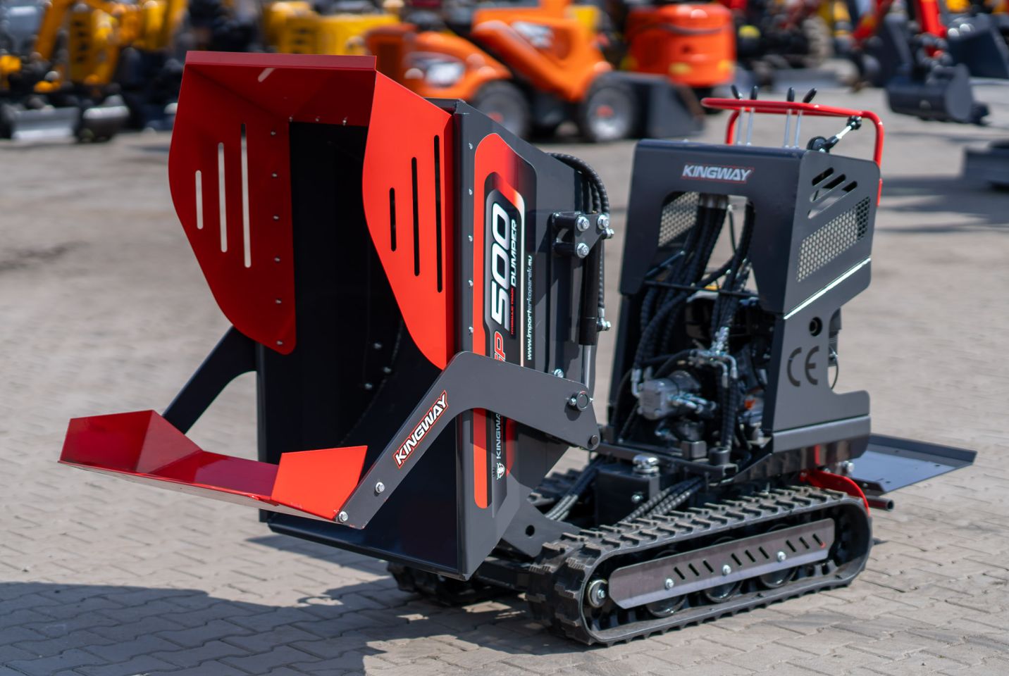 GP500 Dumper Voorlader KINGWAY Betaal bij levering