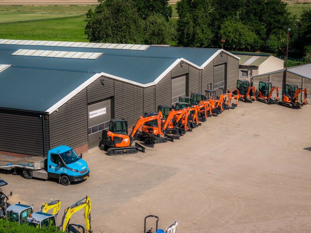 Kubota KX019-4 HI (sloop sorteer) minigraver NIEUW €445 LEASE