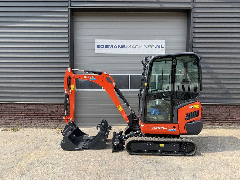 Kubota KX019-4 HI (sloop sorteer) minigraver NIEUW €445 LEASE