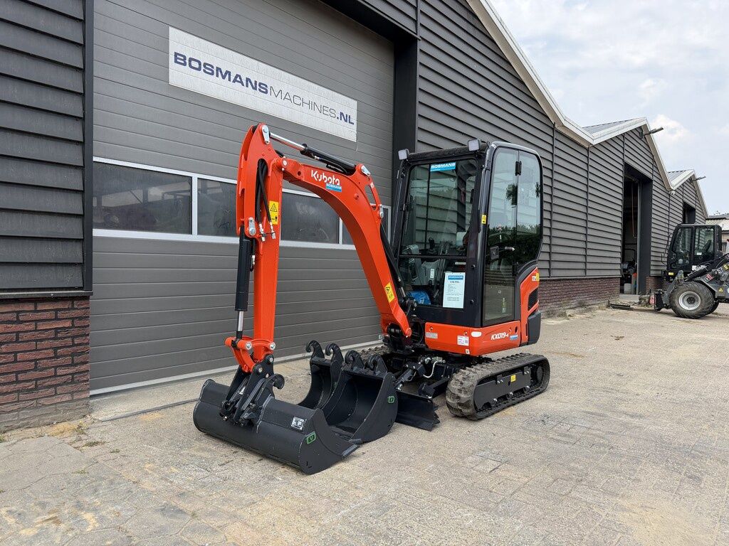 Kubota KX019-4 HI (sloop sorteer) minigraver NIEUW €445 LEASE