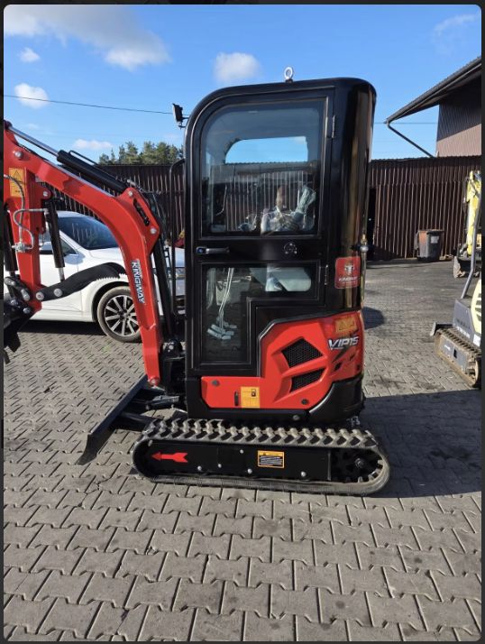 Graafmachine minigraver Kingway VIP15 Kubota GRATIS levering