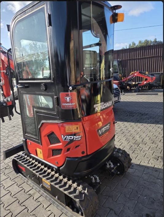 Graafmachine minigraver Kingway VIP15 Kubota GRATIS levering
