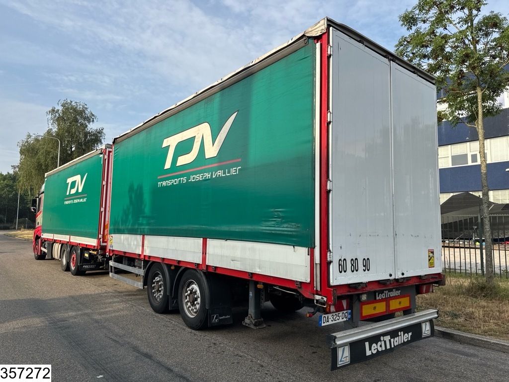 Mercedes Actros 2551 6x2, EURO 6, 110 m³, Retarder, Standairco, Combi