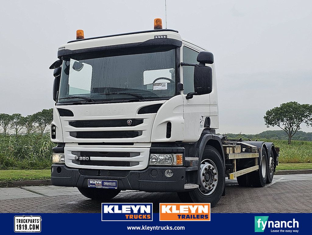 SCANIA P410 palfinger hooklift