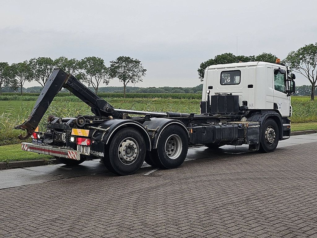 SCANIA P410 palfinger hooklift