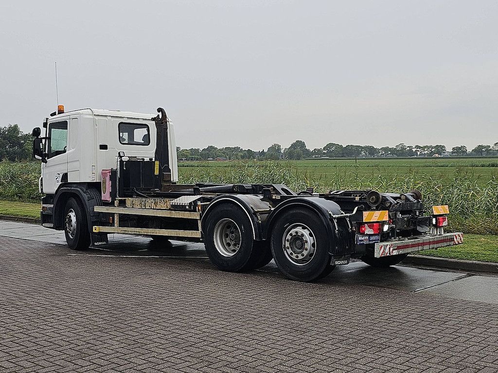 SCANIA P410 palfinger hooklift