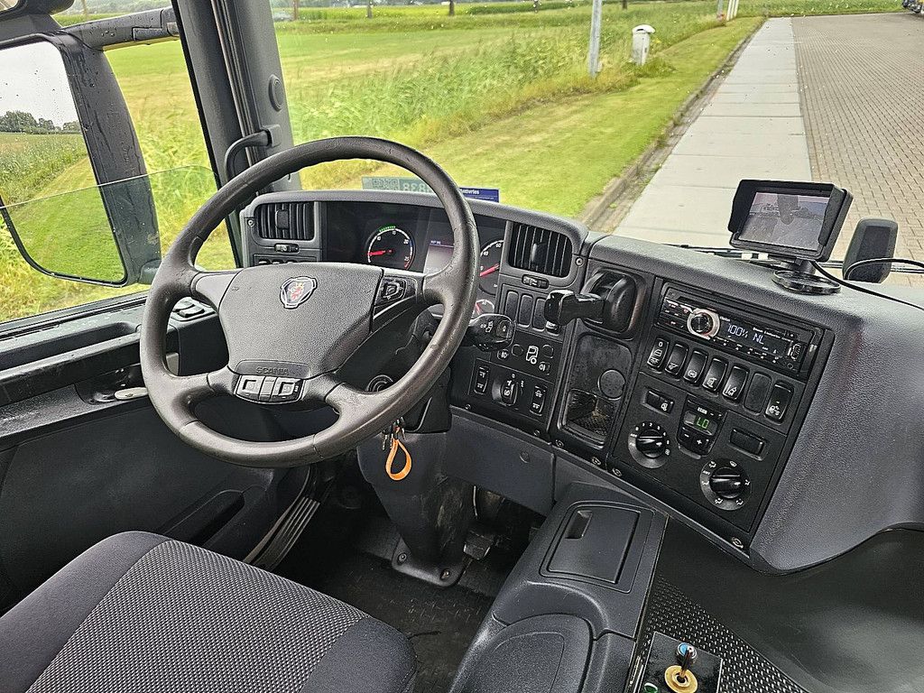 SCANIA P410 palfinger hooklift