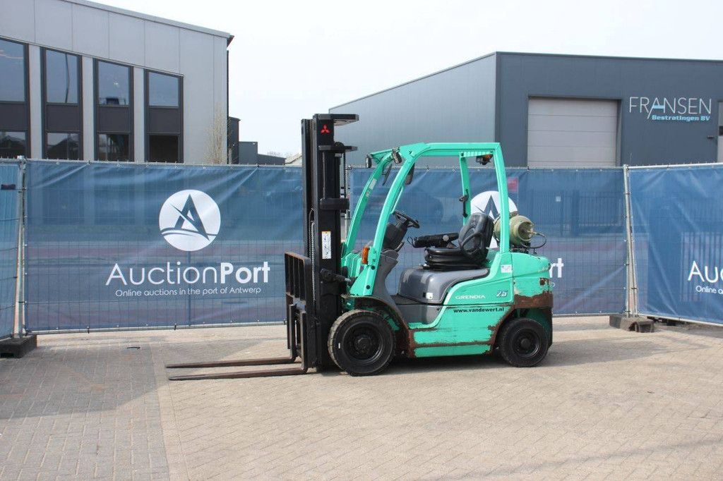 Forklift Mitsubishi FG25N LPG 2500kg 5.5m 2012