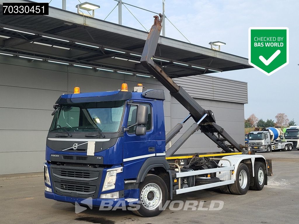 Volvo FM 410 6X2 DayCab Lift+Steering Axle VDL Hook Euro 6