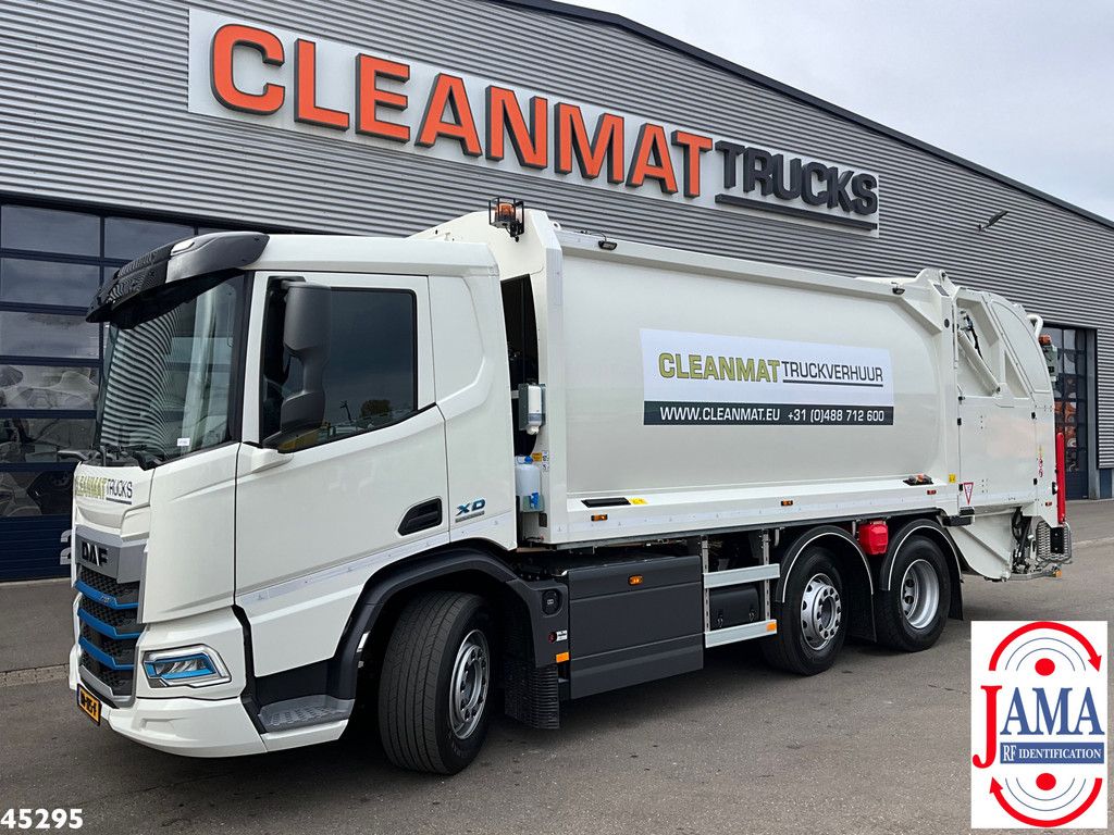 DAF FAG XD 220 BEV Geesink 20m³ FULL ELECTRIC met Jama Diftar!