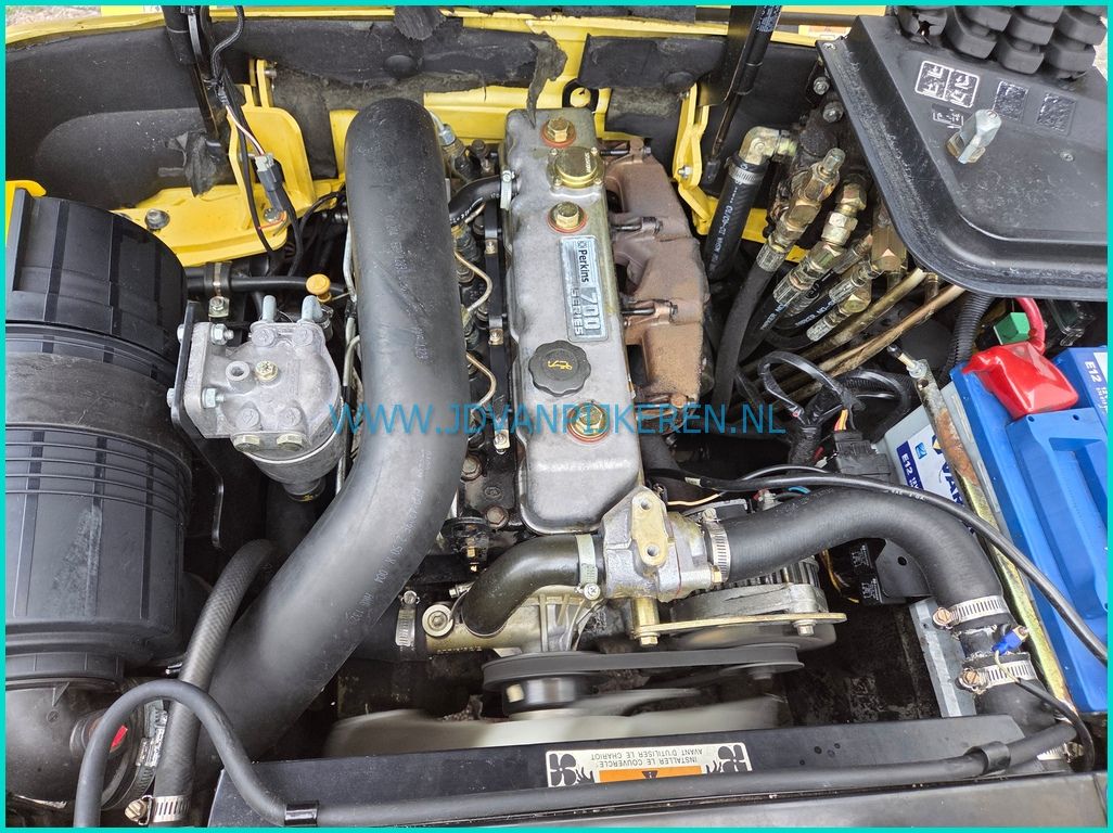 Hyster H3.00XM Perkins diesel 5498uur+shift+vorkenspreider