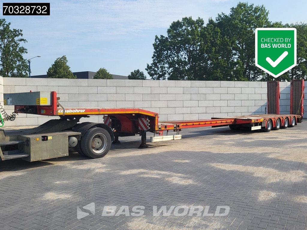 Kässbohrer 58-4 LB4E 4 Achsen 600cm Extendable 2xSteering Axle 1xLift Axle
