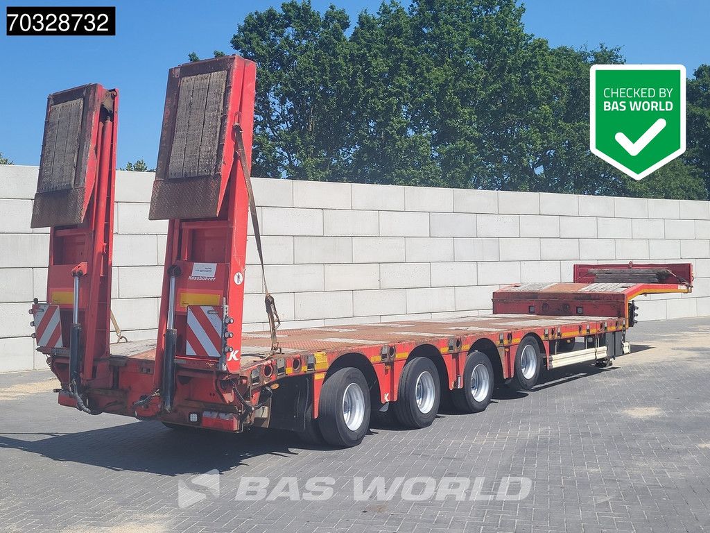 Kässbohrer 58-4 LB4E 4 Achsen 600cm Extendable 2xSteering Axle 1xLift Axle
